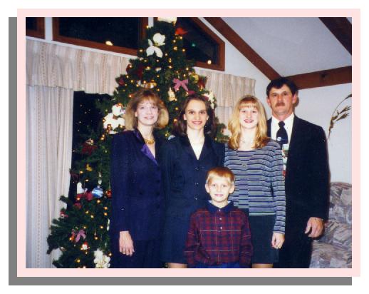 My family at Christmas 1998!